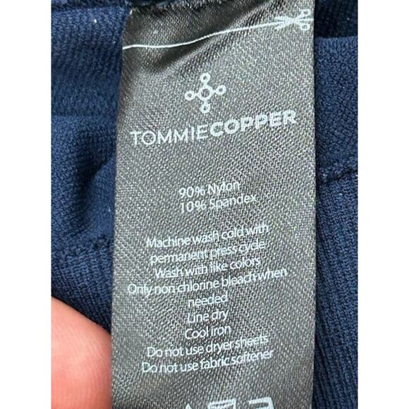 NWT Tommie Copper Womens Compression Leggings Seamless Knee Support Navy Size XL - Picture 6 of 9